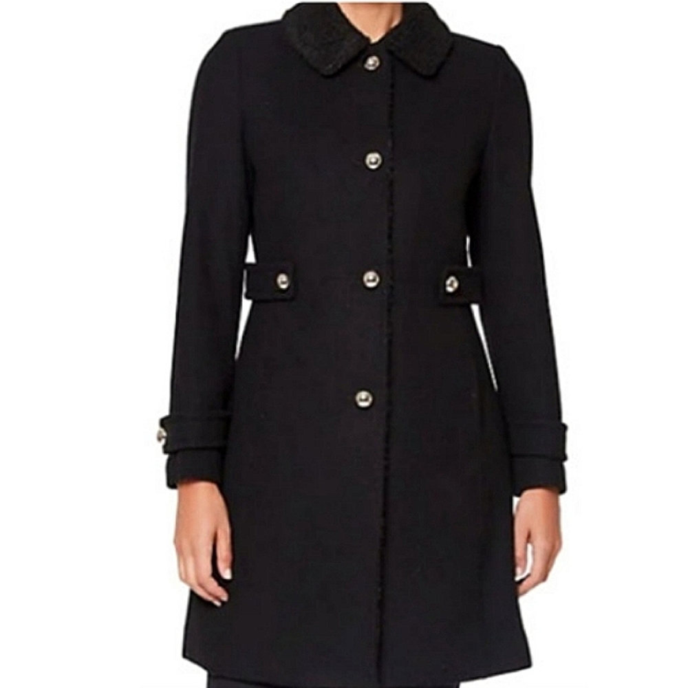 NWT Kate Spade Wool-Blend Coat Size S